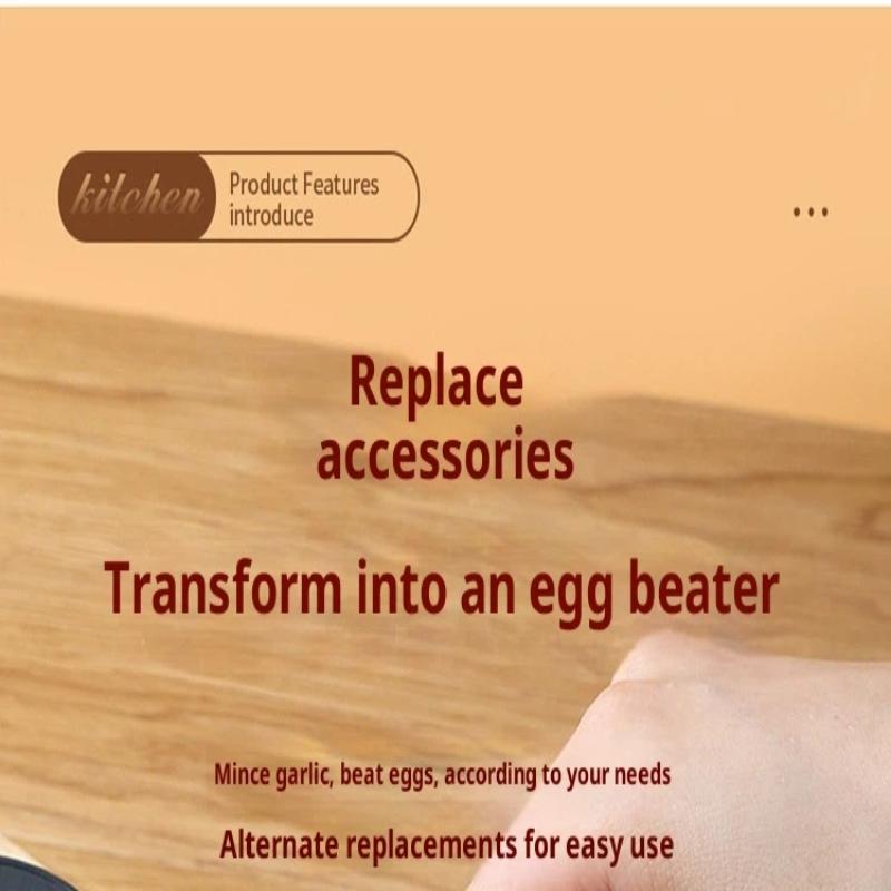 Portable Electric Garlic Masher Mini Food Vegetable Garlic Chili Meat Grinder Chopper