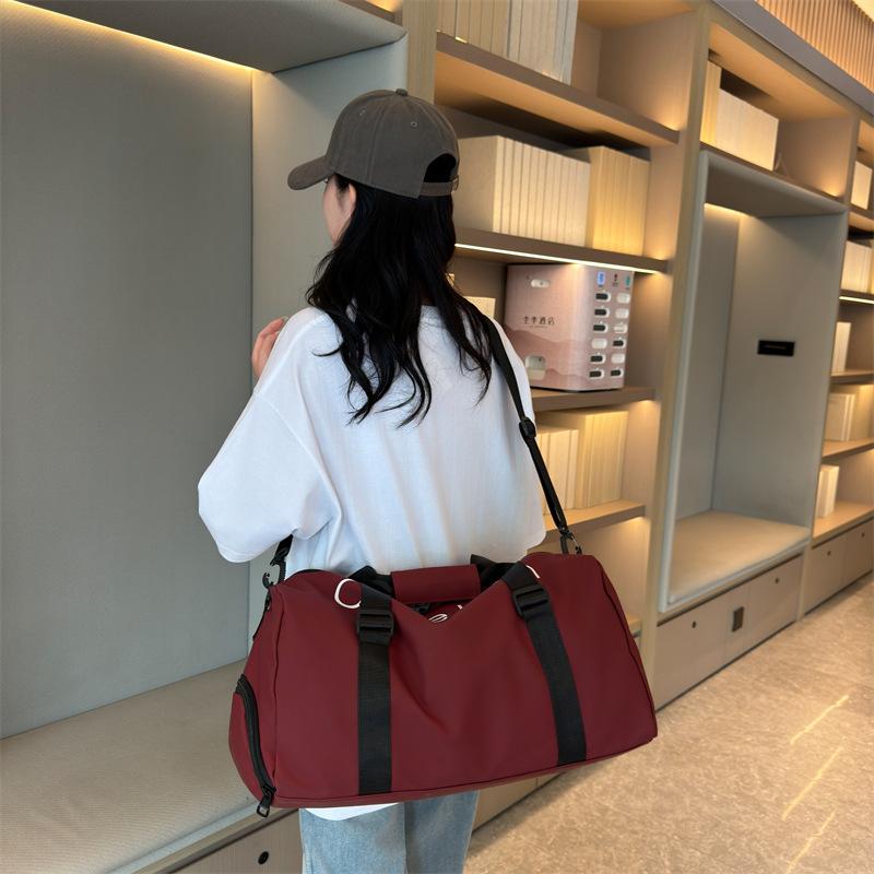 Men's and women's sports yoga bag, casual commute, hand-held travel bag, wet and dry separation training, tie rod fitness bag