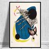 Abstract Poster Geometric Art Wassily Kandinsky Oil Painting and Wall Art Painting