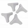 4pcs Silicone Corner Guards Corner Protectors Soft Rugged Self Adhesive   Covers for Table Desk Kitchen Cabinet