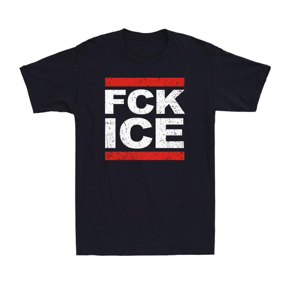 FCK ICE Distressed Anti ICE Activist Chinga la Migra Abolish ICE Men s T-Shirt Unisex T-Shirt M