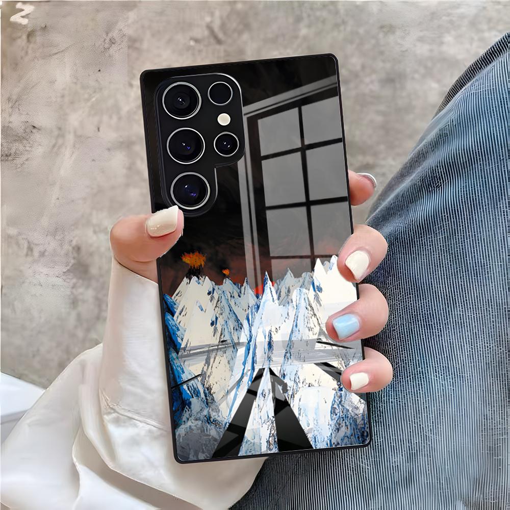 Rock Band Radiohead Music Phone Case For Samsung A25 A13 A33 5G A54 A36 A35 A56 A52 A14 Shockproof Glass Cover