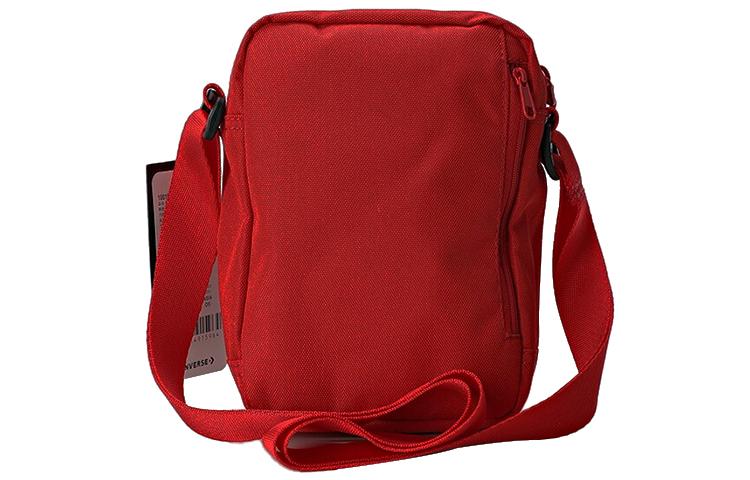 Converse Polyester Shoulder Bag, Crossbody Bag Regular Unisex Red 10018468-A03