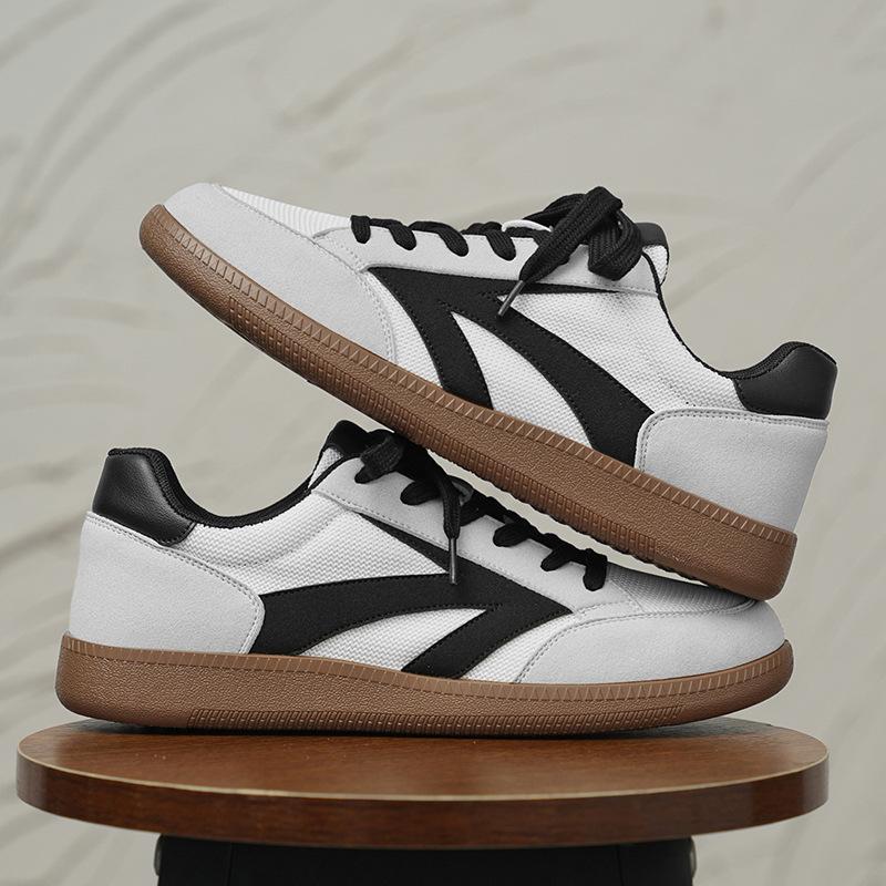 Men's shoes autumn 2024 new trendy versatile platform casual shoes men's non-slip and wear-resistant low-top comfortable board shoes