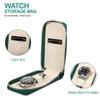 Anti-Dust Watch Bag Organizer Jewelry Storage Gift Bag Flannelette & Leather Watch Accessories Case For Watch Storage 1PC