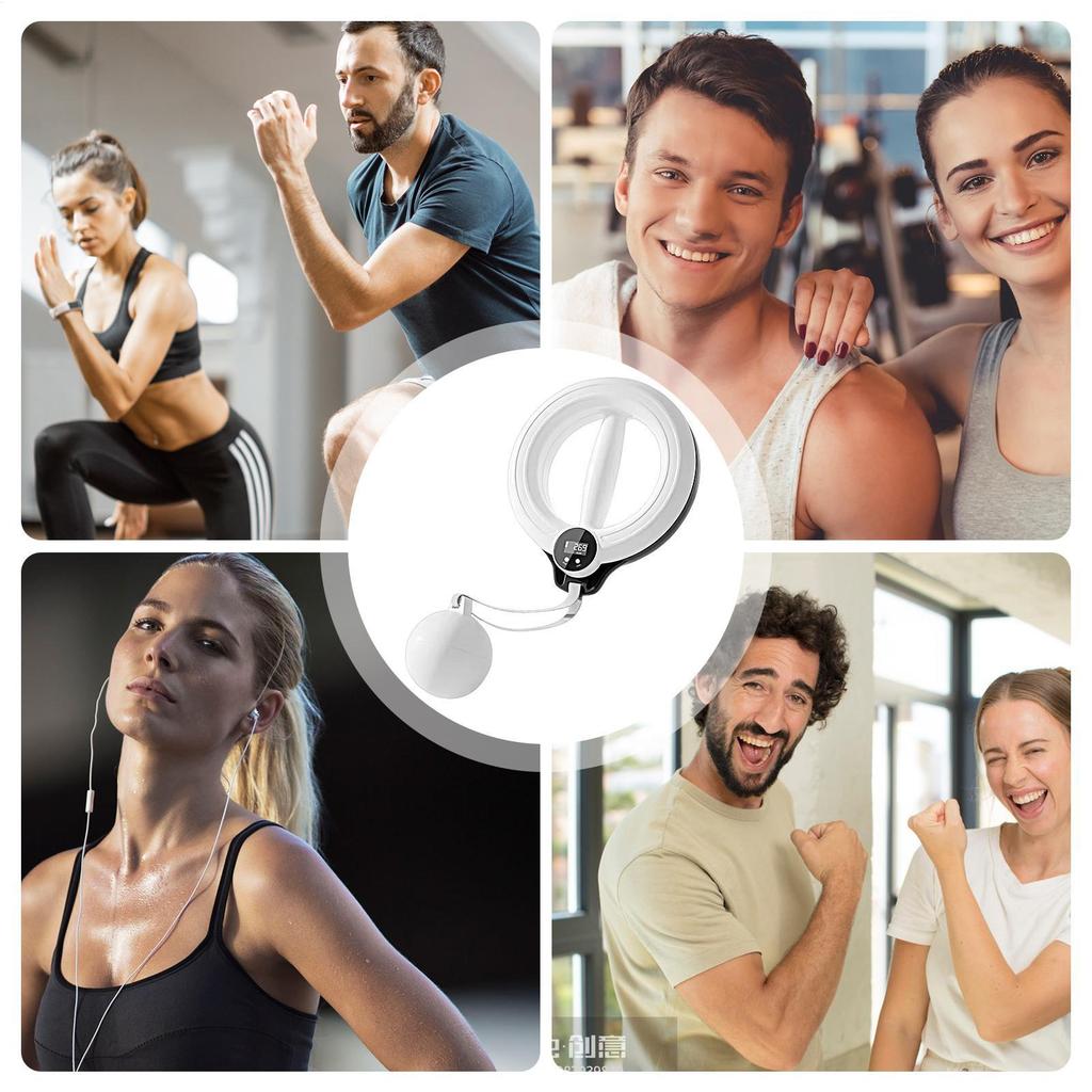 Smart Arm Exercise 360 Rotatable Lightweight Portable Ergonomic With 3 Display Modes for Home Gym Fitness Equipment