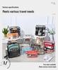 Zaino Tracolla in PVC Trasparente - Impermeabile, Grande Capacità, Borsa Ita Unisex Adatta per Studenti