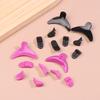 1Pairs 3Sizes Silicone Eyelash Perm Pads Anti-Fall Off Lash Lift Rods Shield Reusable Anti-Slip 3D Lashes Curler Applicator