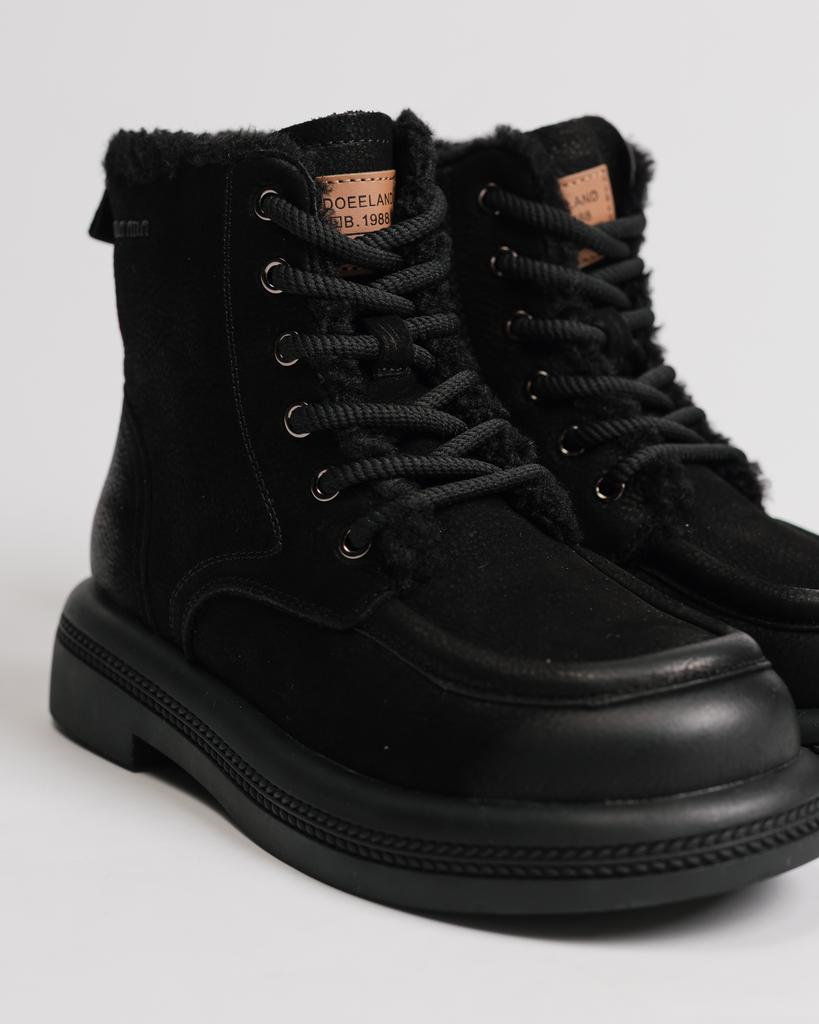 Ботинки зимние Lola Andy 933030 36 черные нубук шерсть