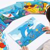 Non-Toxic 10 Pieces Of Kids'S 3D Stickers Foam Sticker Puzzles Fun Diy Games For Kids Color Painting On The Back |