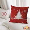Home Christmas Double sided Printed Pillow Snowy Day Christmas Double sided Christmas Gift Pillowcase Cute Cushion Waist Pillow