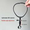 Hands-Free Neck-Hanging Microphone Stand with Clip for Singers, Guitarists, Magicians, Ventriloquists, and Hosts