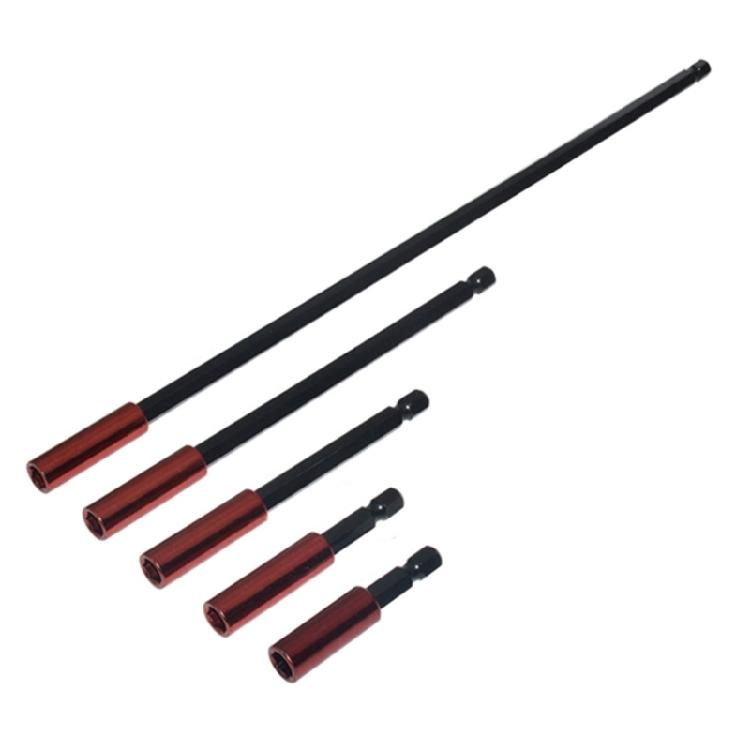Electric Power Magnetic Screwdriver Nut Driver Set Impact 1/4" Hex Shank