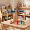 Pädagogische Reggio Emilia Balkenwaage Frühes Lernen Holz