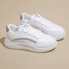 Small White Shoes Women's Fashionable Spring Summer New Breathable Running Skate Platform Sole Casual Non-slip