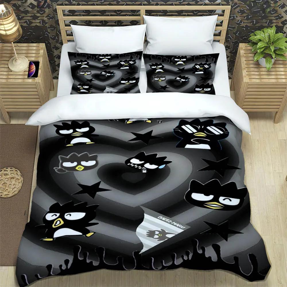 Cartoon BadBadtz-maru Bedding Sets pillowcase Children duvet cover comforter set bedding set luxury Birthday Gift