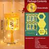 Chinese Paper Lantern Mid- Autumn Festival Lanterns Japanese Lantern Wedding Accessorie Autumn Decor DIY Material Pack