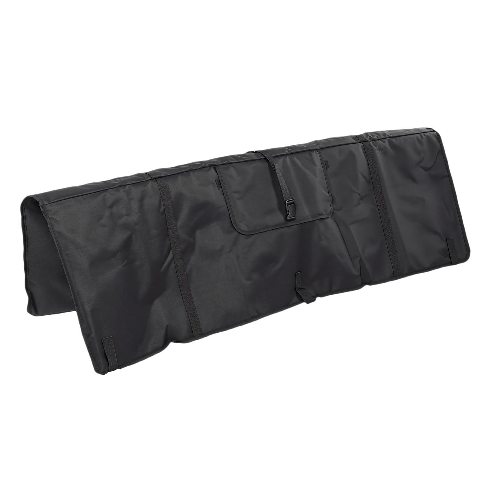 Tapis de hayon pour vélo, Hayon de pick-up ou Transport de 5 vélos Housse de hayon anti-rayures avec 2 poches à outils pour vélo de montagne