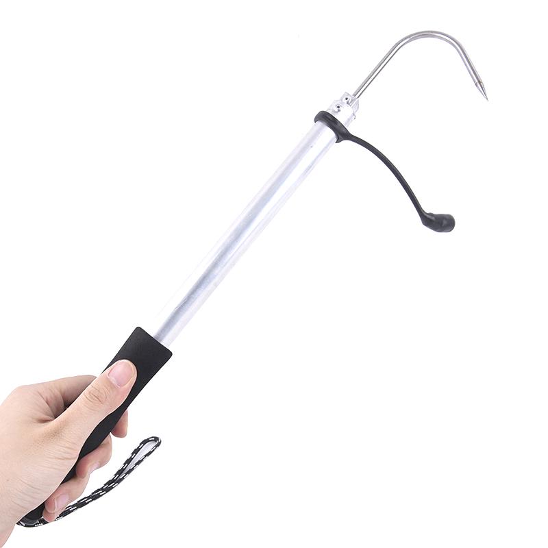 Buy 90Cm Telescopic Fishing Gaff Ocean Boating Grip Holder Spear Hooks Control at affordable
