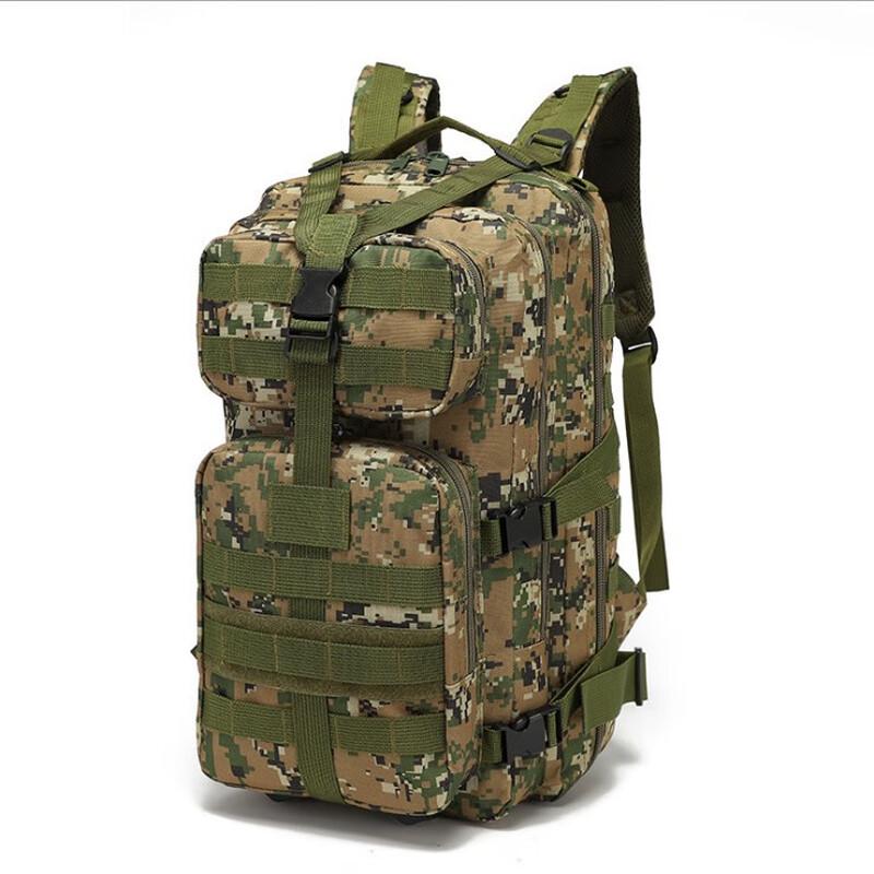 Military Style Outdoor Waterproof Camouflage Hiking Backpack