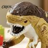 Simulation Hunter Model Collection Shark Head Dinosaur Figurine, Realistic Resin Model, 7.48 Inch Fantasy Hand Painted Animal Figurines Jurassic