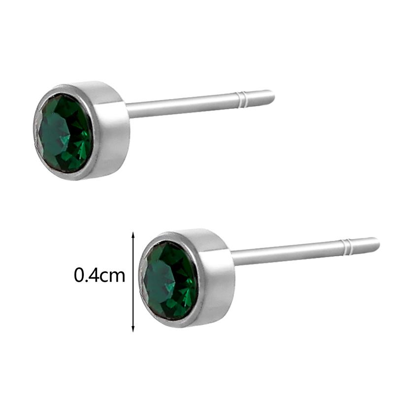 Stahl Mehrfarbig Schraubkugel Ohrstecker Für Damen/Herren Knorpel Helix Hantel Ohrstecker Piercing Schmuck