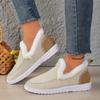Fashion Designer Winter Flats Women Snow Boots Winter Warm Casual Shoes Short Plush Cotton Shoes Women Trend Walking Ankle Boots Women
