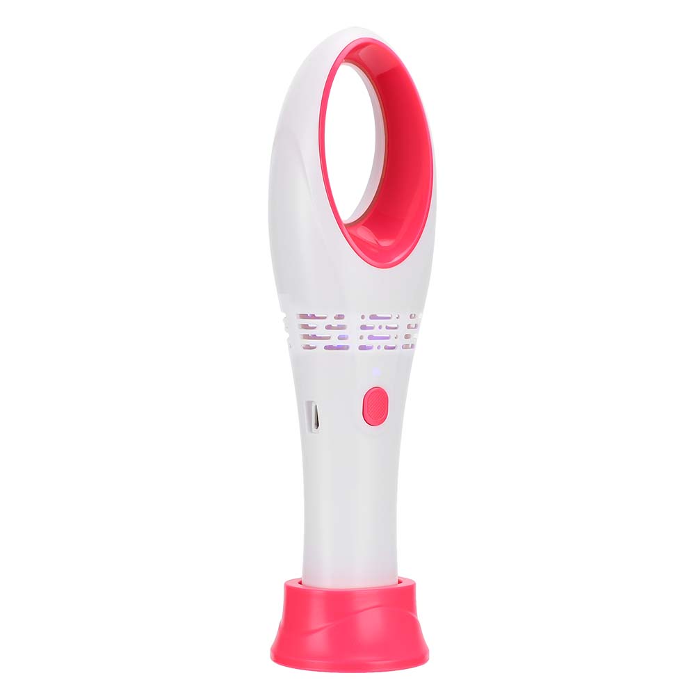 Portable USB Eyelash Extension Bladeless Fan Blower Grafted Eyelashes DryerRed White
