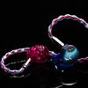 HiFiGo Kinera Celest PhoenixCall 1DD+2BA+2 6mm Microplanar Driver In-Ear Monitor, 5 Hybrid Driver IEM (3.5mm, Purple-Blue)