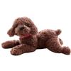 Avidora Toy Poodle Plush Toy, Dog Hugging Pillow, Realistic Large Plush Toy, Handmade, Dark Brown