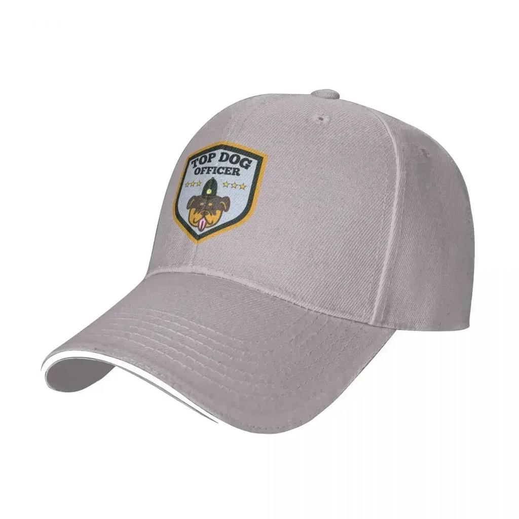 New Top Dog Officer Police Logo Illustration Baseball Cap Dropshipping Hood For Unisex Womens