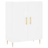 Sideboard White 69.5 x 34 x 90 cm Particleboard