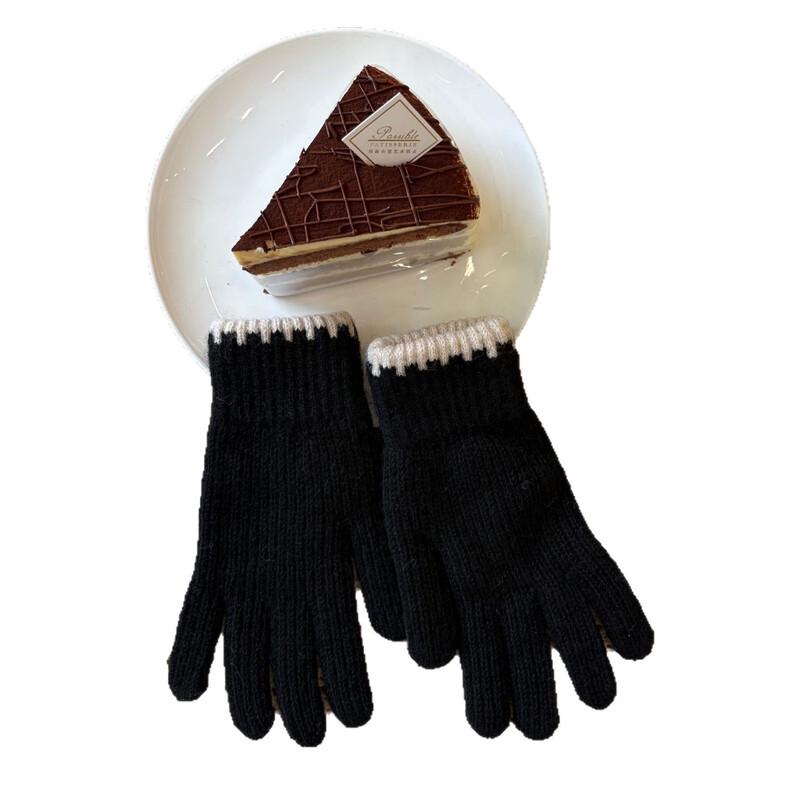 Women's Korean Style Fingerless Knit Gloves