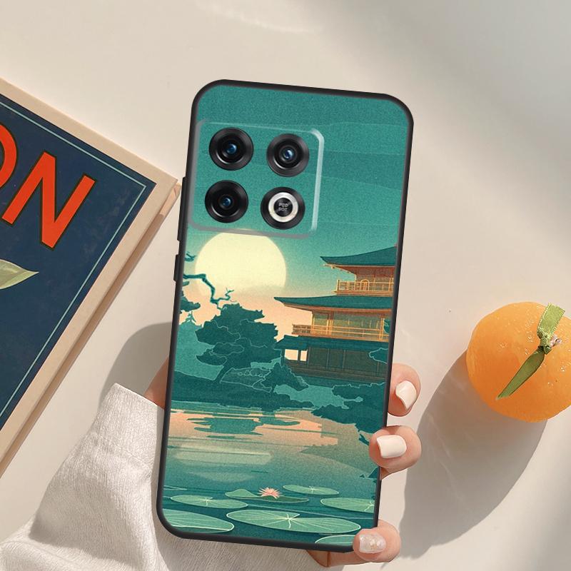 Japanese Style Art Japan Case For OnePlus Nord N10 N20 N100 N200 CE 2 2T OnePlus Ace 9 11 10 Pro 8T 9R 10T 9RT Cover
