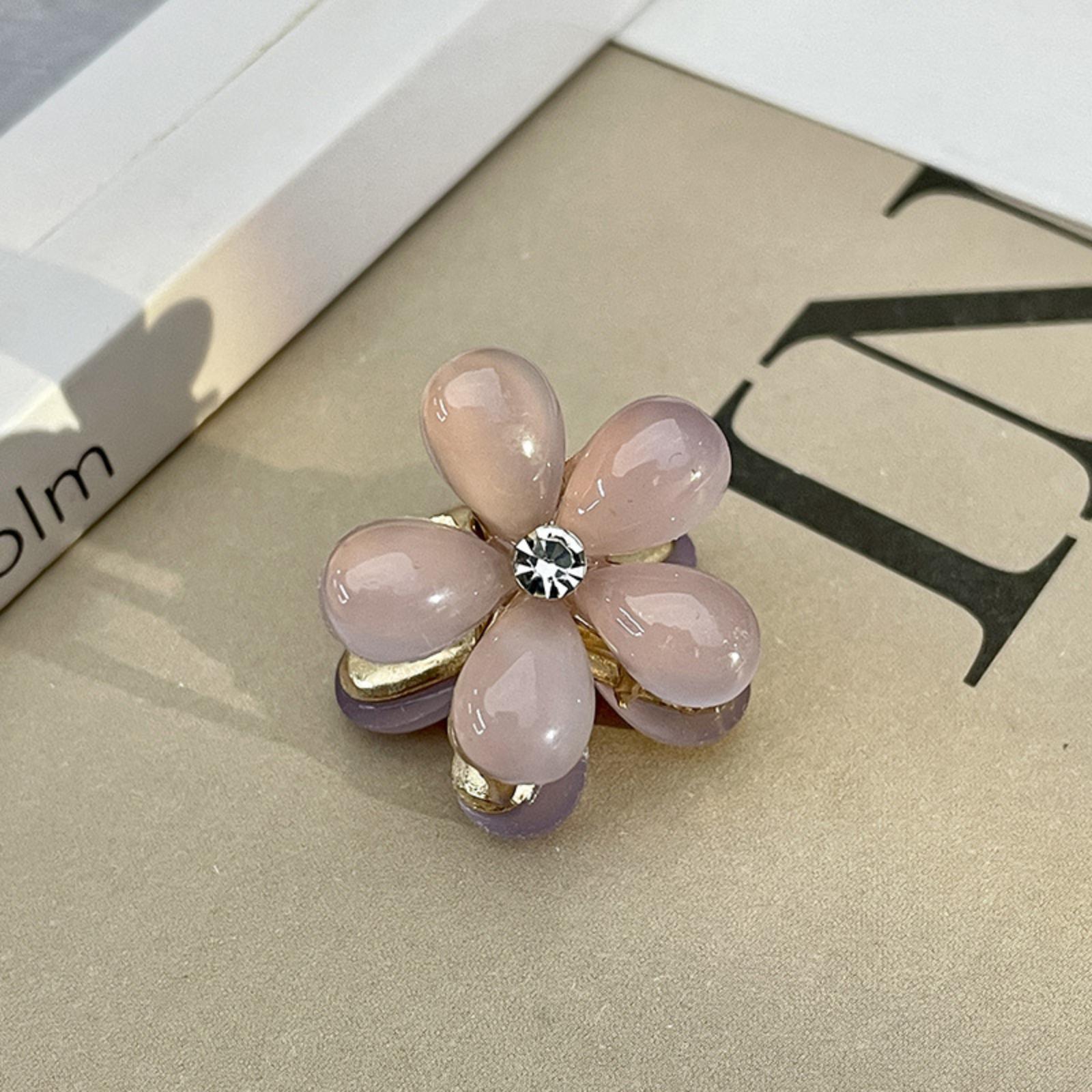 

Прическа полупучок Сплав Клипсы Аксессуары для волос Маленький размер Заколки Премиум Аксессуары для коротких волос Боковые заколки Украшения для волос One Size белый