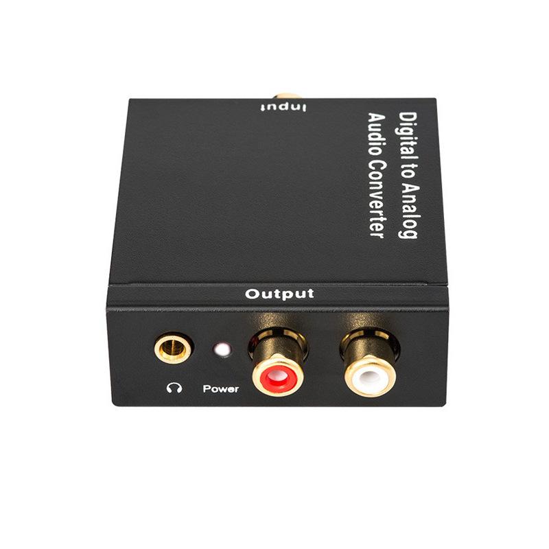 3.5mm Audio Optical to RCA Converter & Decoder
