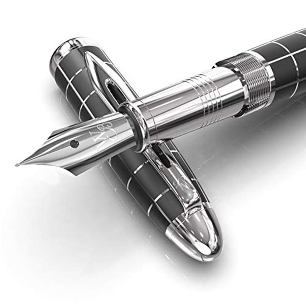 

Black Square Pen Smooth Black Square Pen Solid Fountain Pen Office