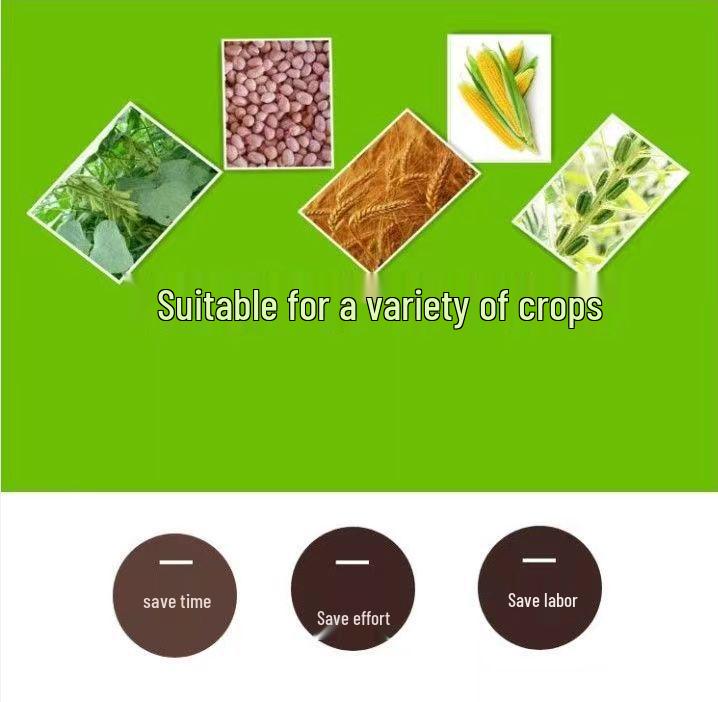 Hand-Push Multifunctional Seeder for Peanuts, Corn, Soybeans, Wheat, and Fertilizer Application In Farmland