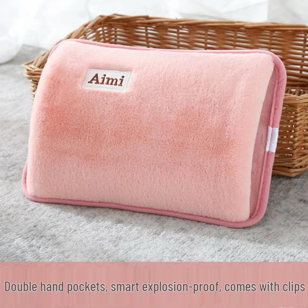 Multi-purpose Electric Hot Water Bottle: Hand, Waist, and Foot Warmer