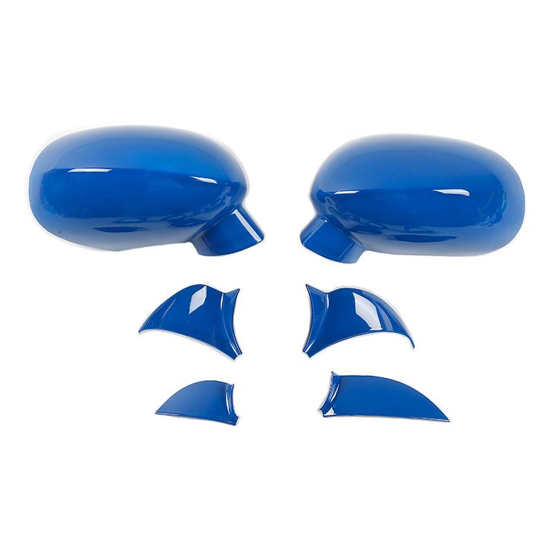 Декоративная крышка зеркала заднего вида автомобиля для Dodge Challenger 2009 Up ABS Внешние аксессуары синий