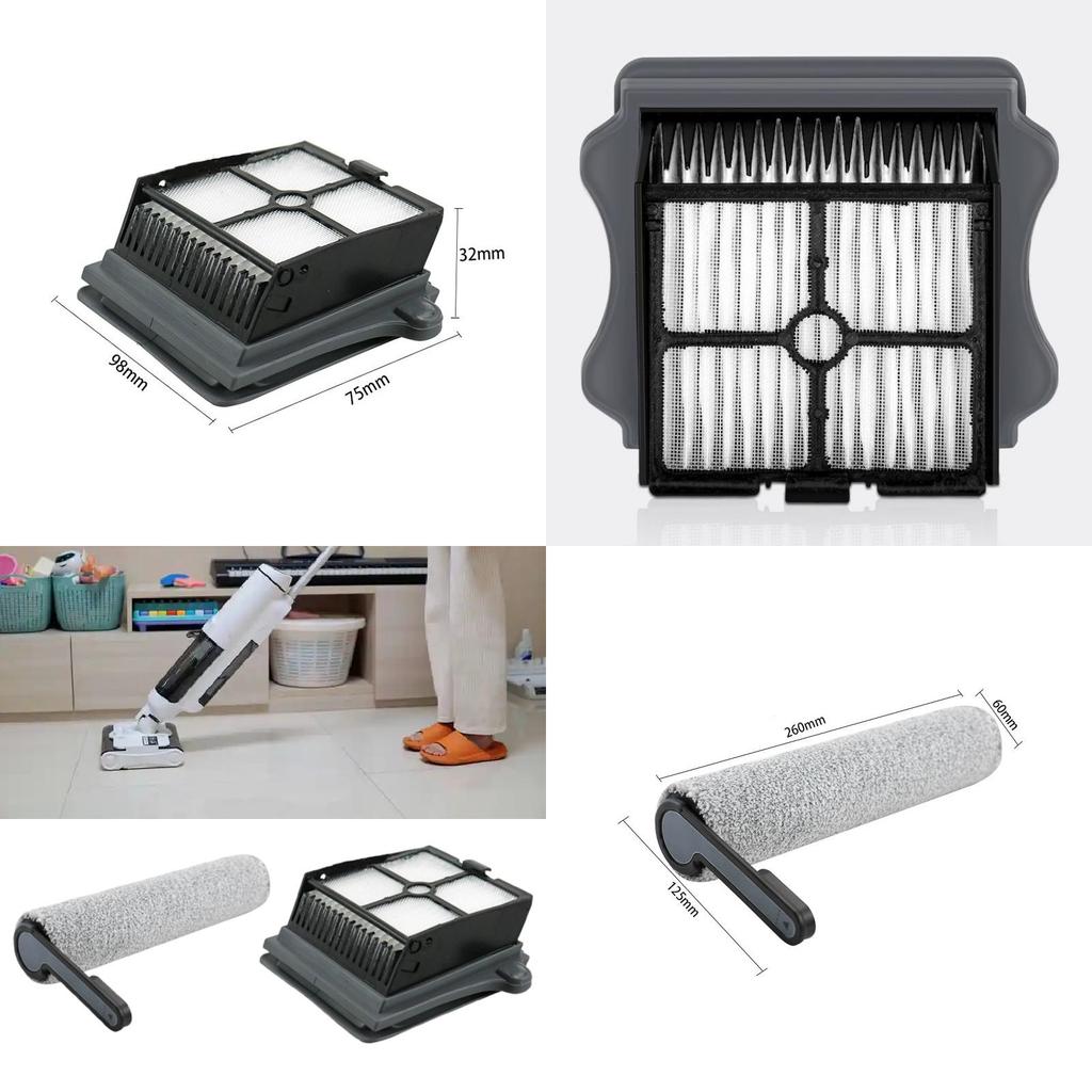 For Tineco Floor One S7 Pro Mop Cleaner Parts With Filter And Brush For Household Use