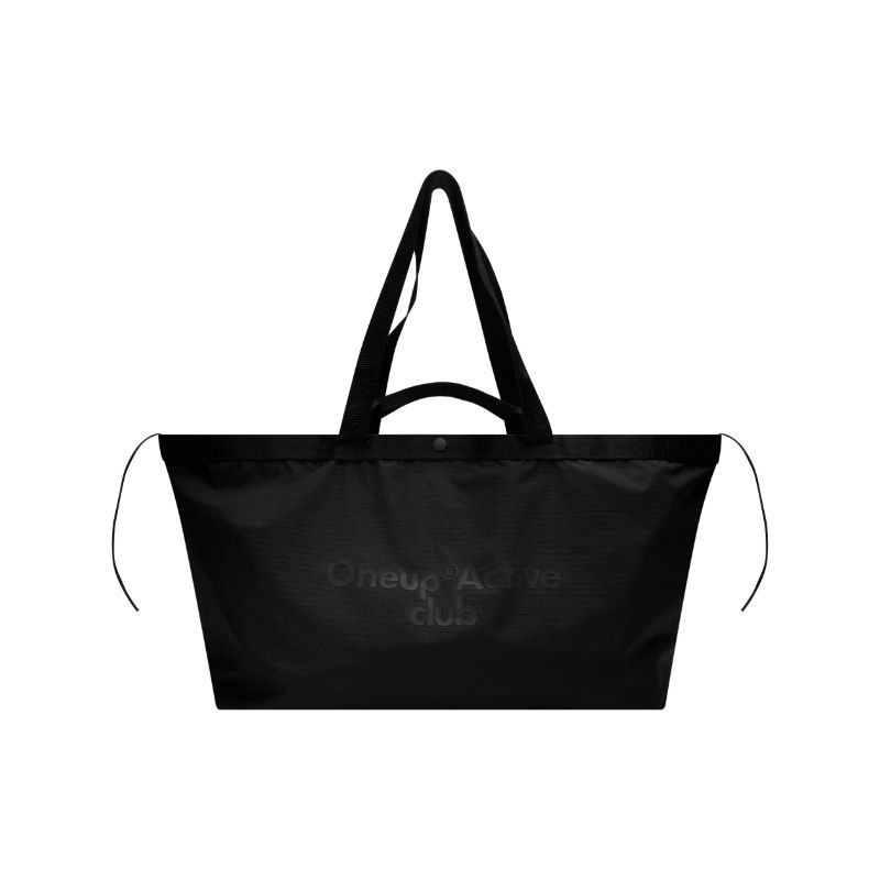 

OneUp Outdoor Sports Fitness Water Repellent Large Capacity Tote Bag Simple Handbag Men s and Women s Same Bag Black