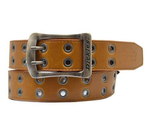 

Кожаный ремень Dickies с двойной пряжкой и люверсами DS0126C Коричневый