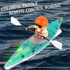 Rc Boat Kayak Racing Ship 2.4G Remote Control Rowing Boat Paddling Water Competition Games Summer Outdoor Toy for Boys Kids Gift