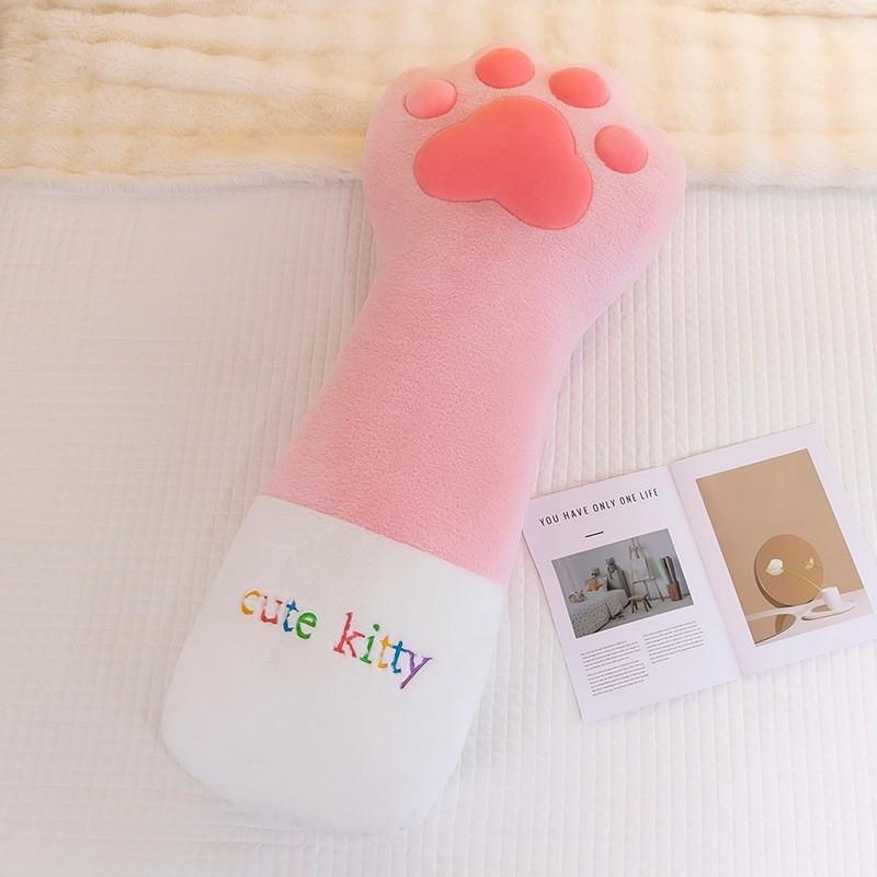 Cartoon Cat Paw Plush Toy For Girls Sleep Support Gift
