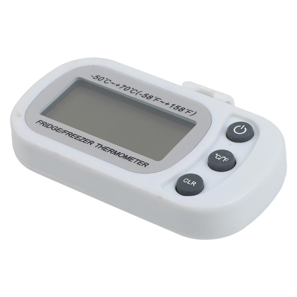 LCD Digital Waterproof Refrigerator Freezer Thermometer with MinMax Function