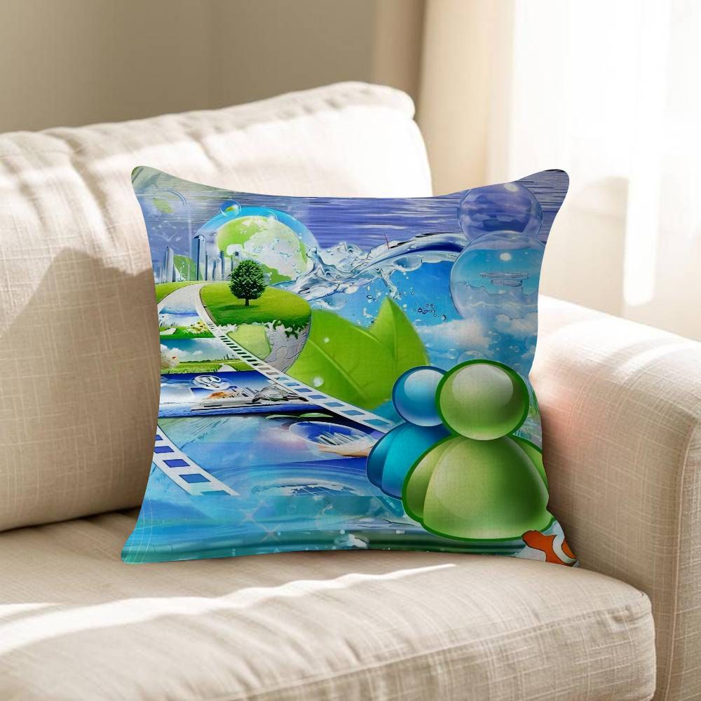 Frutiger Aero Art Pillow Anime Pillow Sofa Bed Head Pillow Cover Cushion Cover Fashion