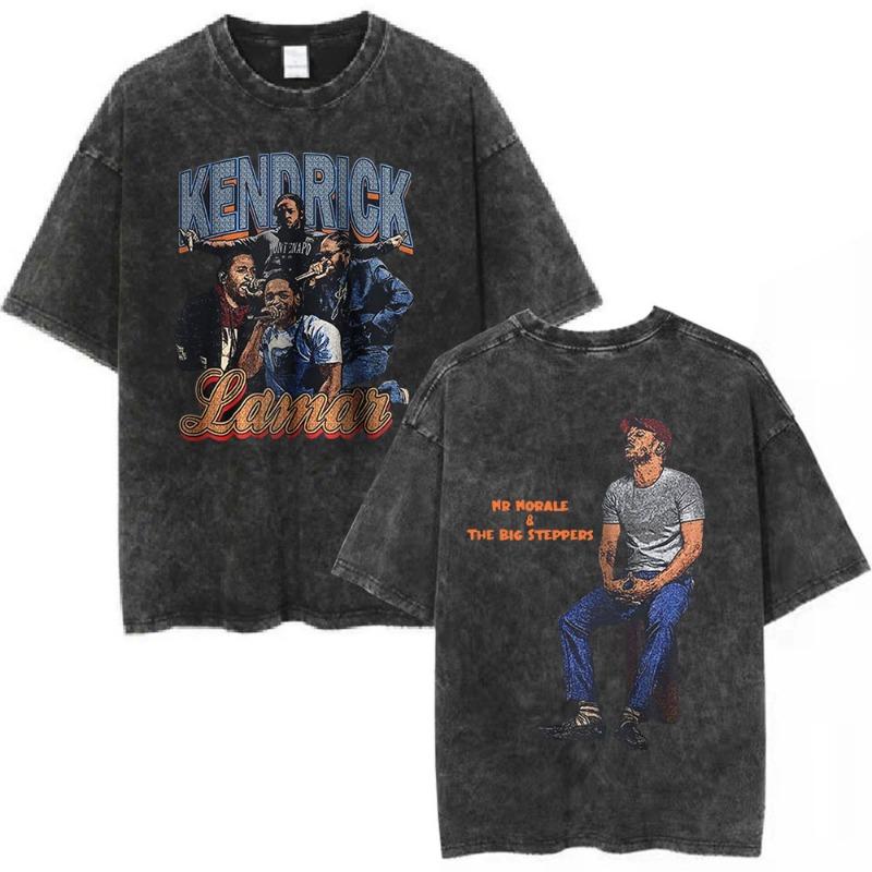 Rapper Kendrick Lamar To Pimp A Butterfly Grafik T-Shirt Herren Hip Hop Streetwear T-Shirts Unisex Baumwolle Oversized T-Shirts