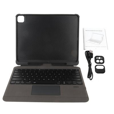 Wireless Keyboard for IOS Tablet 12.9in Black Detachable BT Connection Magnetic Precise Cutouts