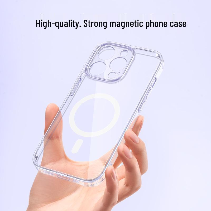 Clear Anti-Yellow Shockproof MagSafe Case for iPhone 17 Pro Max